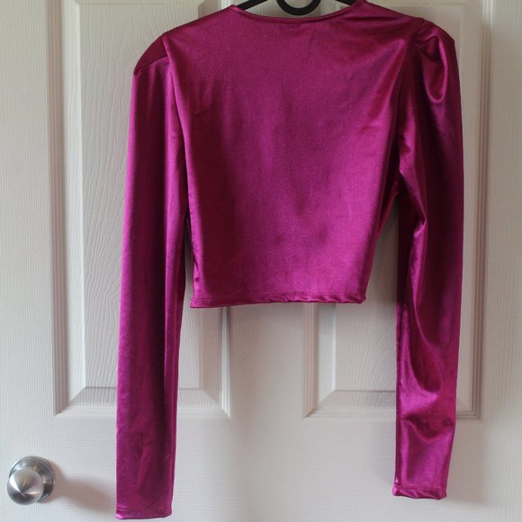 Ballet Shrug Bright Pink Size S - Picture 4 of 5